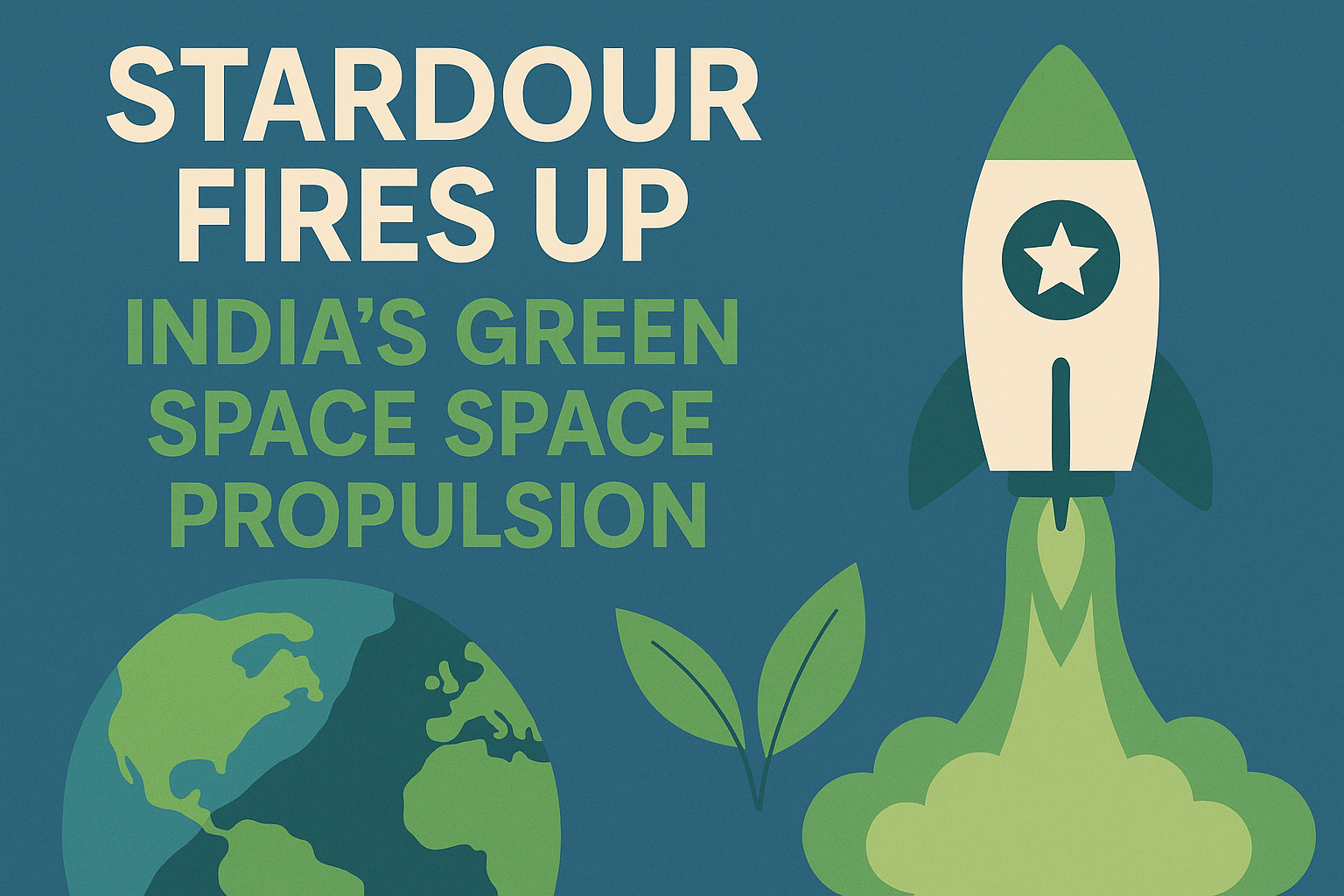 Stardour Fires Up India’s Green Space Propulsion-What It Means for ISRO & Startups